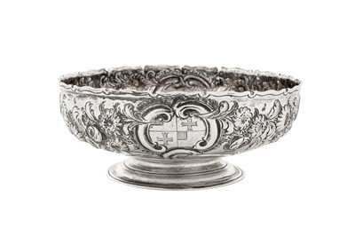 Lot 352 - A Victorian sterling silver sugar or slops bowl, London 1849 by Daniel and Charles Houle