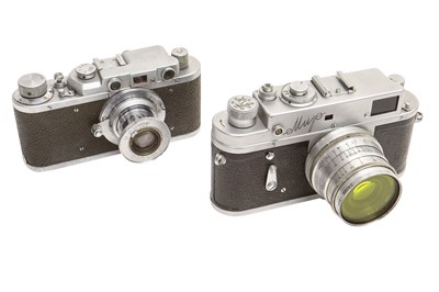 Lot 477 - Two Russian Rangefinder Cameras.