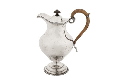 Lot 82 - An early 20th century Indian colonial silver ewer or covered jug, Bangalore circa 1910 by Cotha Krishniah Chetty (est. 1869)