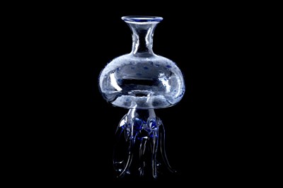 Lot 493 - A MASSIMO LUNARDON GLASS JELLYFISH DECANTER
