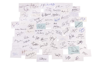 Lot 61 - Autograph Collection.- Tv Actors