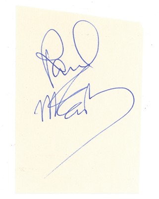 Lot 333 - McCartney (Paul)