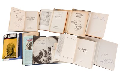 Lot 58 - Autograph Collection.- Signed Books