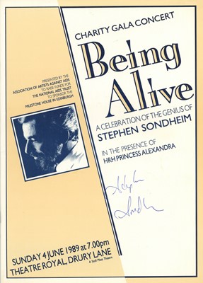 Lot 357 - Sondheim (Stephen)