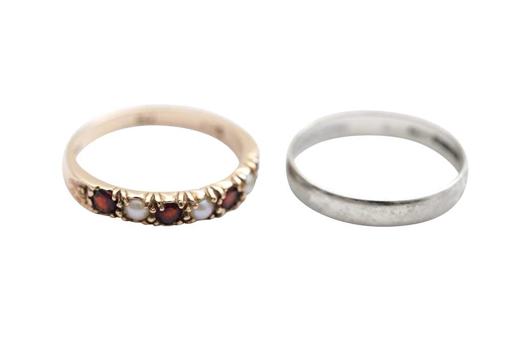 Lot 310 - TWO 9CT GOLD RINGS