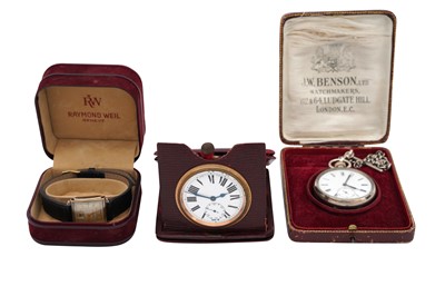 Lot 420 - A GROUP OF THREE WATCHES