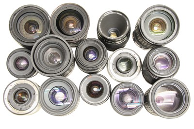 Lot 349 - Vivitar 55mm f2.8 Macro FD Lens & Other Lenses.