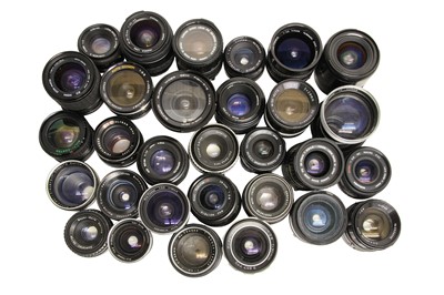 Lot 352 - Sigma 16mm f2.8 Fisheye FD Lens & Other Lenses.