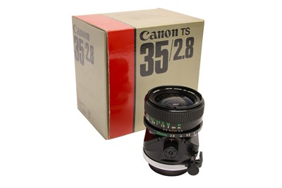Lot 346 - Canon 35mm f2.8 S.S.C TS Lens.
