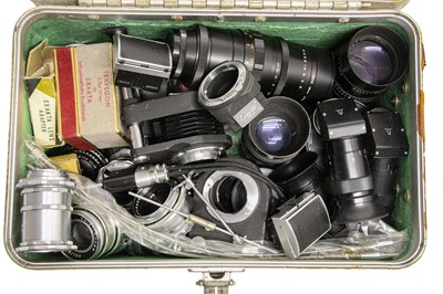 Lot 369 - Exakta Lenses & Accessories.