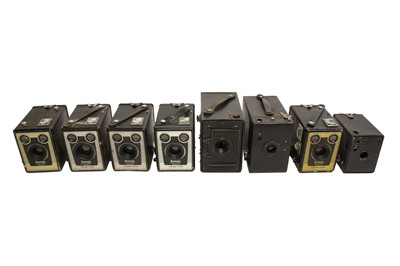 Lot 38 - Eight Box Cameras.