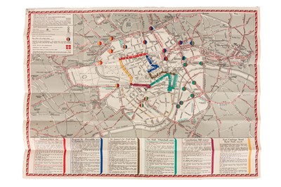 Lot 271 - MAP, CORONATION ARRANGEMENTS, WEDNESDAY 12 May 1937 [ISSUED FREE]