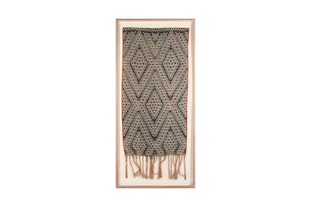 Lot 364 - AN INDONESIAN IKAT PANEL