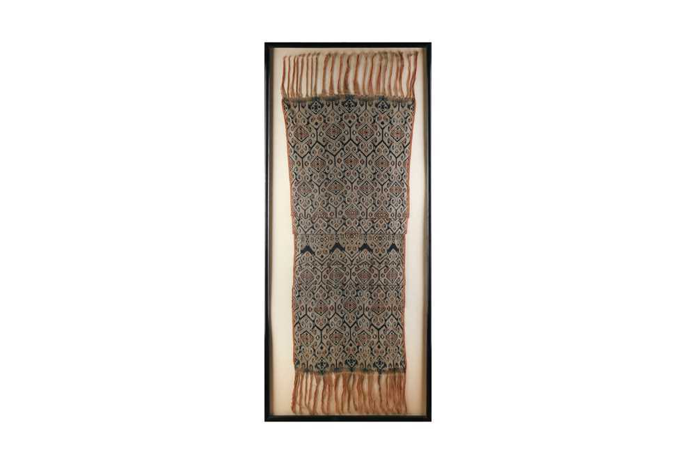 Lot 362 - AN INDONESIAN IKAT PANEL