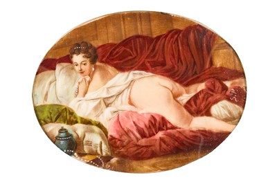 Lot 4 - MINIATURE PAINTING WITH EROTIC SCENE