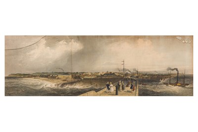 Lot 281 - PANORAMA OF LE HAVRE, c.1860