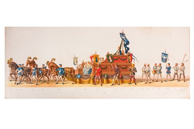 Lot 276 - HISTORICAL COSTUME PROCESSION, DELFT, 1873