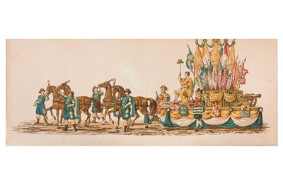 Lot 274 - HISTORICAL COSTUME PROCESSION FOR THE DELFT ROYAL ACADEMY, 1862