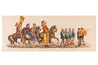 Lot 275 - COSTUME PROCESSION IN ROTTERDAM, 11 MARCH 1864