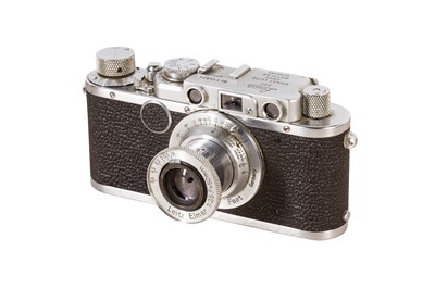Lot 120 - An Upgraded Leica II Rangefinder Camera