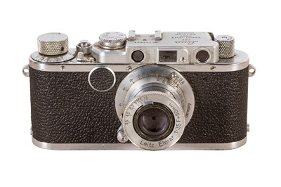 Lot 120 - An Upgraded Leica II Rangefinder Camera