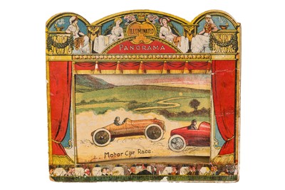 Lot 199 - MOTOR CAR RACE MOVING PANORAMA, c.1908