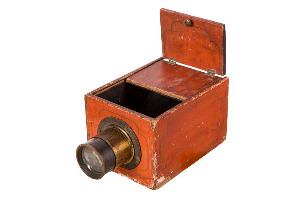 Lot 2 - A Late 19th Century Homemade Camera Obscura Drawing Device