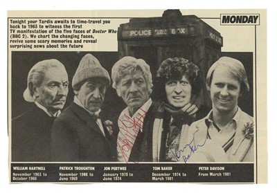 Lot 138 - Dr Who Interest.