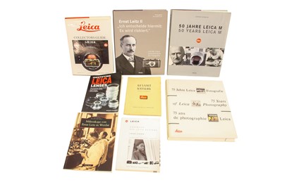 Lot 121 - Various Leica Literature and collectors guides in German.