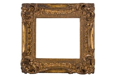 Lot 253 - A PAIR OF LOUIS XV CARVED AND GILDED FRAMES