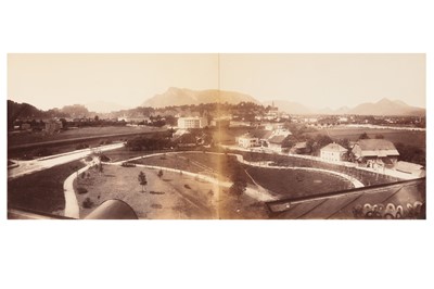 Lot 283 - PANORAMA OF SALZBURG, c.1890