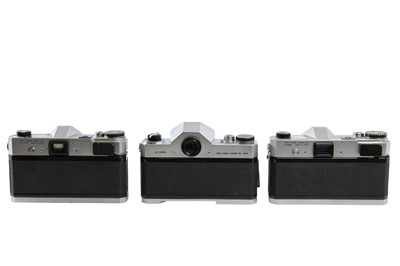 Lot 172 - Three Canonflex SLR Cameras.