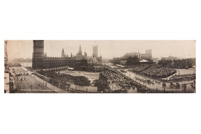 Lot 269 - PANORAMAS RELATED TOTHE CORONATION OF GEORGE V, 1911