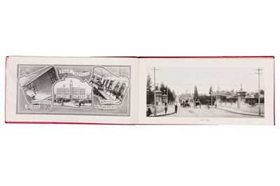 Lot 225 - PANORAMIC PICTURES ALBUM OF JOHANNESBURG, MINES AND TRANSVAAL, c.1910