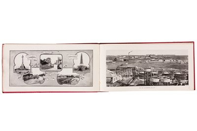 Lot 225 - PANORAMIC PICTURES ALBUM OF JOHANNESBURG, MINES AND TRANSVAAL, c.1910