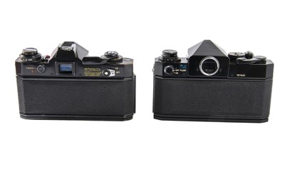 Lot 193 - Canon F1 & Canon EF Cameras.