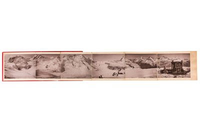 Lot 246 - PANORAMA OF GORNERGRAT, c.1910