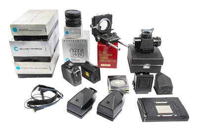 Lot 223 - *Updated. Various Hasselblad & Bronica Camera Accessories.