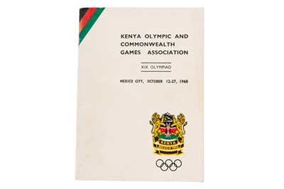 Lot 507 - 1968 Olympic Games.- Kenya