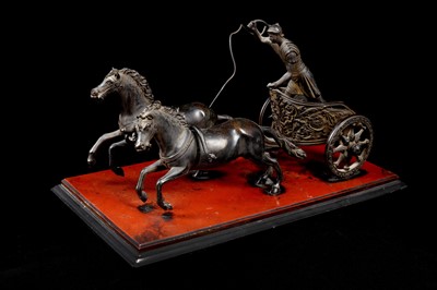 Lot 289 - A LATE 19TH CENTURY BRONZE GROUP