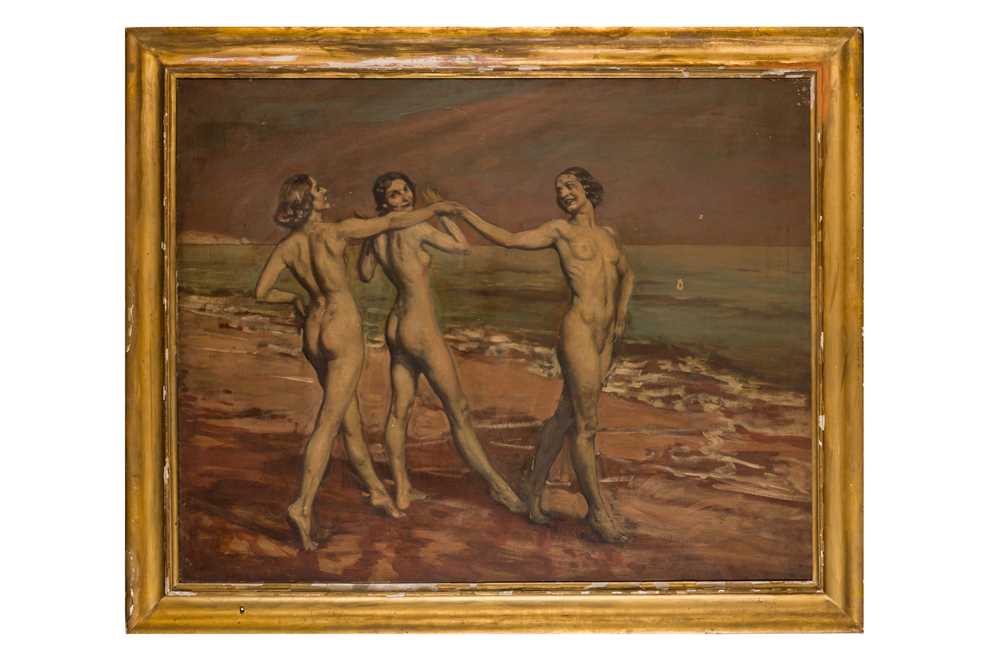 Lot 80 - ATTRIBUTED TO WILLIAM JOHN LEECH (IRISH 1881-1968)