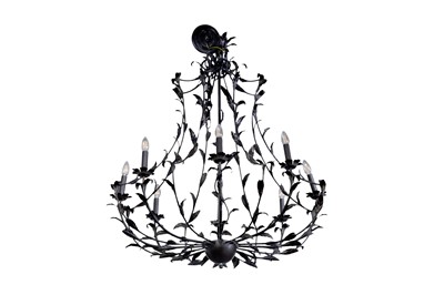 Lot 168 - A VILLAVERDE LONDON 'BELFORT' EIGHT ARM CHANDELIER