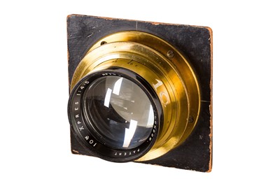Lot 332 - A Ross London 10" f/4.5 Xpres Brass Lens