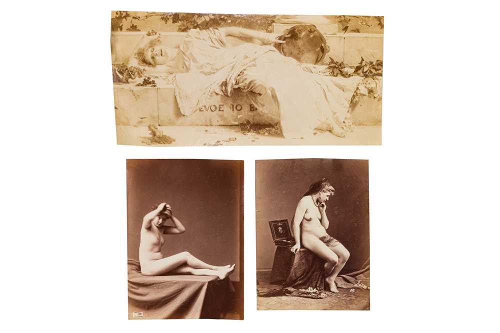 Lot 19 - NUDE STUDIES, c. 1890s