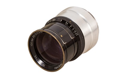 Lot 329 - A Taylor Hobson 100mm f/2.5 Cooke Deep Field Panchro Lens