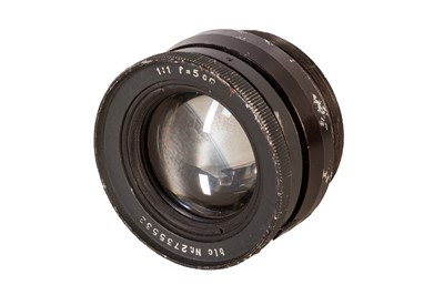 Lot 324 - A Carl Zeiss Jena Infra-Red 5cm f/1 T Lens