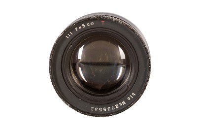 Lot 324 - A Carl Zeiss Jena Infra-Red 5cm f/1 T Lens
