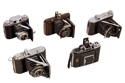 Lot 443 - A Selection of Folding Cameras
