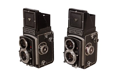 Lot 257 - A Pair of Rolleicord VA TLR Cameras