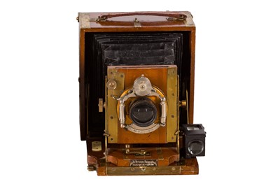 Lot 22 - A Unmarked Quarter Plate Hand & Stand Tropical Gandolfi Camera